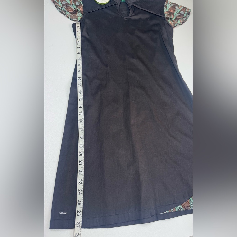 NWT Skunkfunk Y2K Adele Brown Flutter Sleeve Dress Size 2 - Picture 7 of 11
